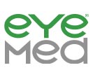 The image features a logo with the text EyeMed prominently displayed above a stylized eye, suggesting a connection to vision or medical services related to eyes.