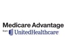 The image features a logo for Medicare Advantage with a subtext reading UnitedHealthcare, displayed against a white background.