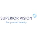 The image displays a logo with the text SUPERIOR VISION prominently featured, suggesting it is related to an optometry or eye care service.